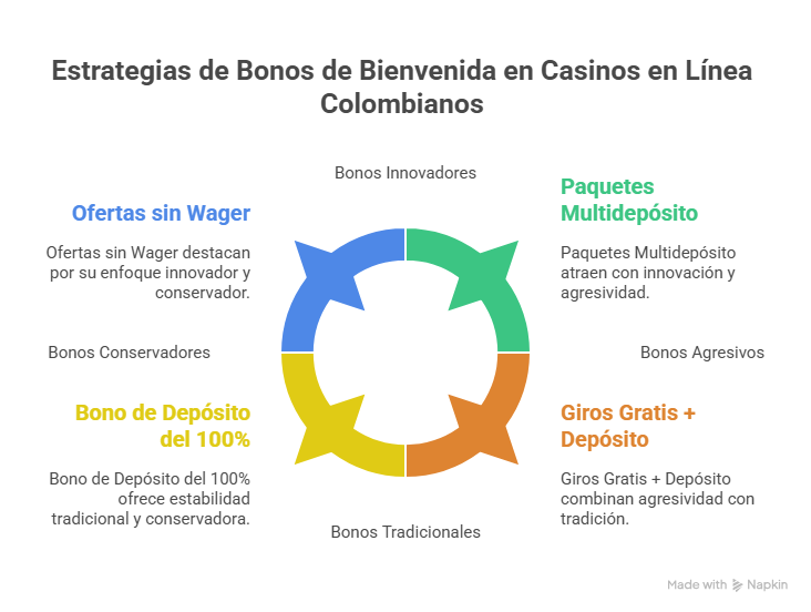 Estrategias de Bonos de Bienvenida en Casinos en Línea Colombianos